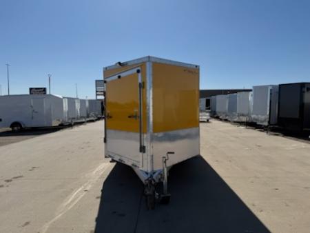 Used 2014 Stealth Trailers STL719TA2 Enclosed Snowmobile Trailer