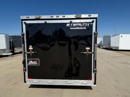 Used 2014 Stealth Trailers STL719TA2 Enclosed Snowmobile Trailer
