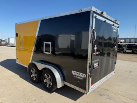 Used 2014 Stealth Trailers STL719TA2 Enclosed Snowmobile Trailer