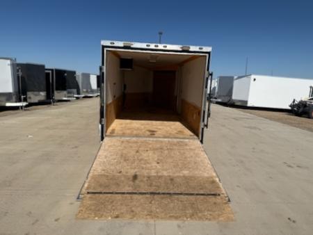 Used 2014 Stealth Trailers STL719TA2 Enclosed Snowmobile Trailer