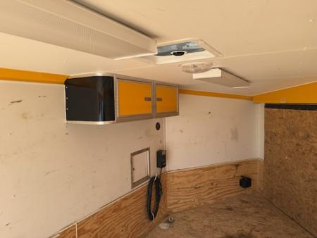 Used 2014 Stealth Trailers STL719TA2 Enclosed Snowmobile Trailer