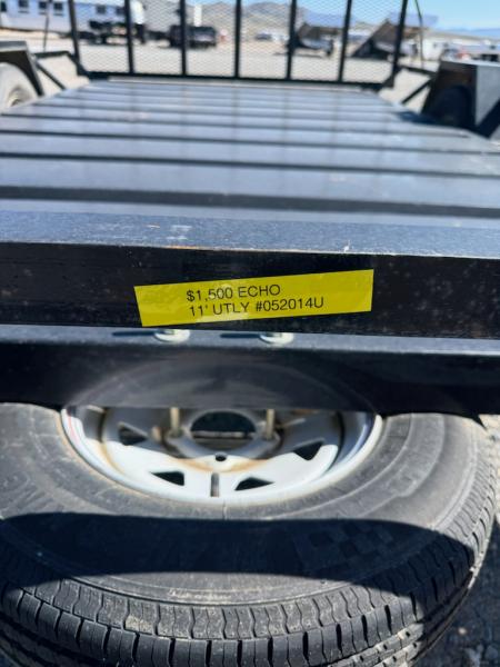Used 2019 Echo 11' Utility Trailer