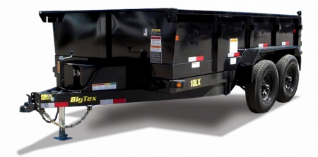 New 2026 BIG TEX TRAILERS 10LX-12 Channel Tandem Axle Dump Trailer