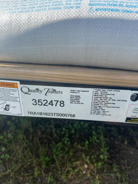 New 2025 Quality Trailers NA Landscape Trailer
