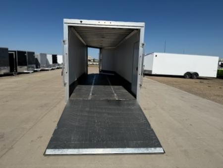 Used 2020 E-Z Hauler EZES7X24+5-IF Snowmobile Trailer/Cargo/Enclosed