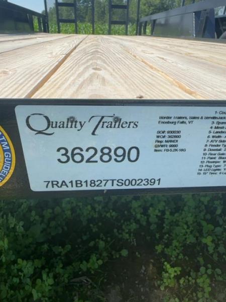 New 2025 Quality Trailers GEN-B Landscape Trailer