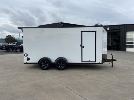New United UJ-7X16 Enclosed Trailer