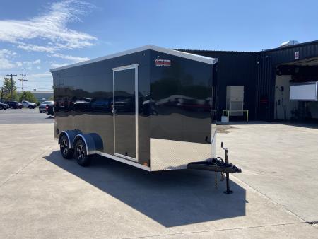 New United UJ-7X16 Enclosed Trailer