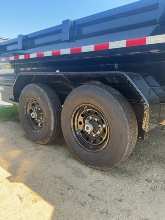 New 2026 Sure-Trac 7 X 14 HD Low Profile Telescopic Dump 14K
