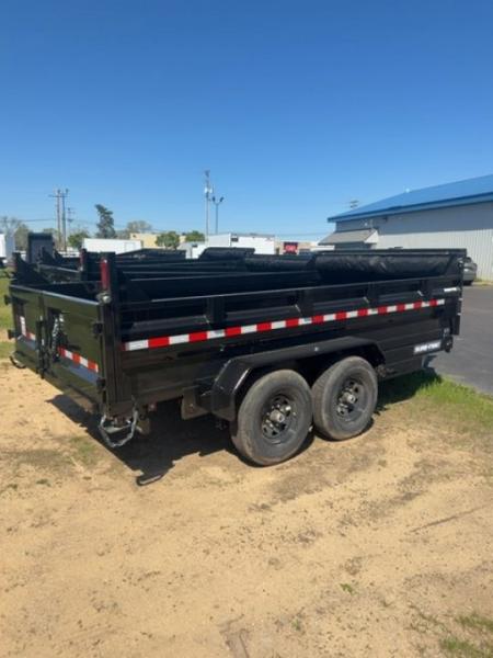 New 2026 Sure-Trac 7 X 14 HD Low Profile Telescopic Dump 14K