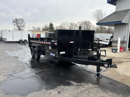 New 2026 Sure-Trac 7 X 16 HD Low Profile Telescopic Dump 14K