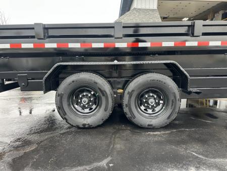 New 2026 Sure-Trac 7 X 16 HD Low Profile Telescopic Dump 14K