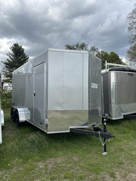 New 2026 Pace American 7 x 16 Outback DLK Flat Top V-Nose 7K