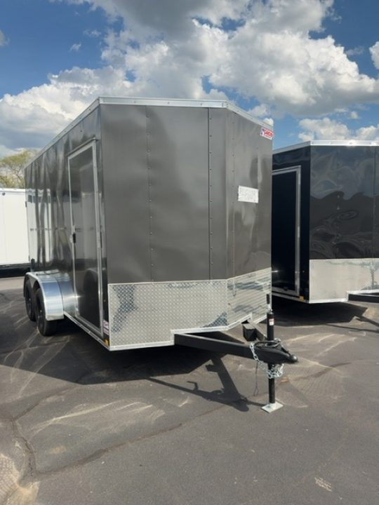 New 2026 Pace American 7 x 14 Outback DLK Flat Top V-Nose 7K