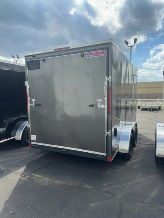 New 2026 Pace American 7 x 14 Outback DLK Flat Top V-Nose 7K