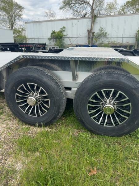 New 2026 H&H Trailers 102x24 Aluminum Electric Tilt Speed Loader Car Hauler, 14K