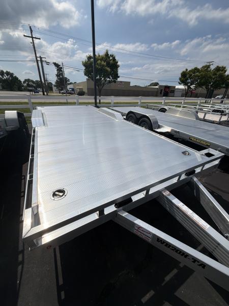 New 2027 ALUMA WB20H-TA-EL-DOF-R-RR-RTD Utility Trailer
