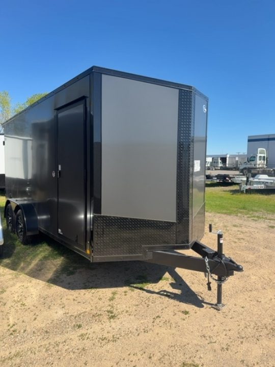 New 2026 ITI Cargo 7 X 16 SE Flat Top Sloped V-Nose 7K