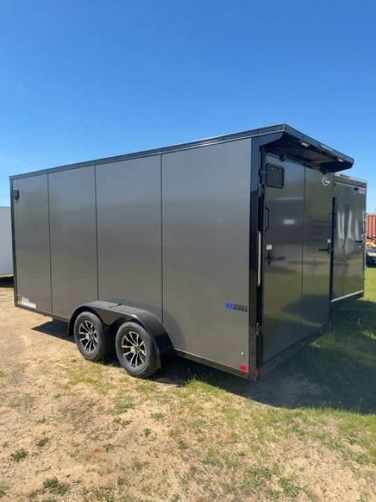 New 2026 ITI Cargo 7 X 16 SE Flat Top Sloped V-Nose 7K