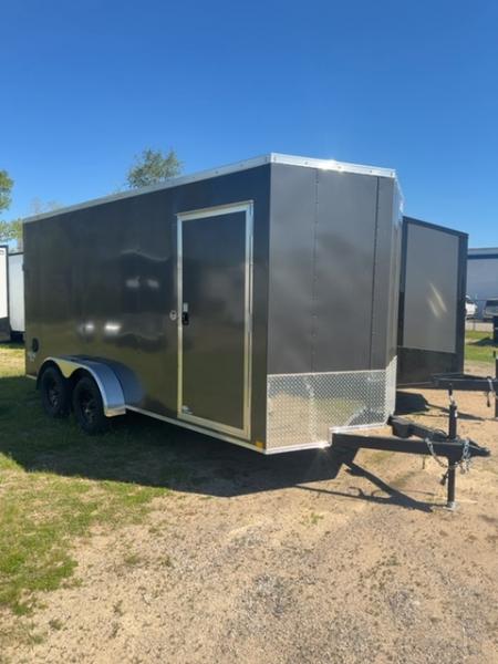 New 2026 Pace American 7 x 16 Outback DLK Flat Top V-Nose 7K