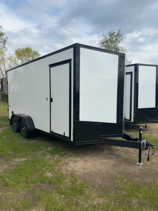 New 2026 ITI Cargo 7 X 16 SE Flat Top Sloped V-Nose 7K