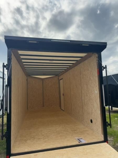New 2026 ITI Cargo 7 X 16 SE Flat Top Sloped V-Nose 7K