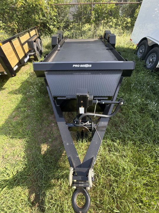 New 2025 Sure-Trac 7 x 18 Drop Deck Equipment Trailer 15.4K