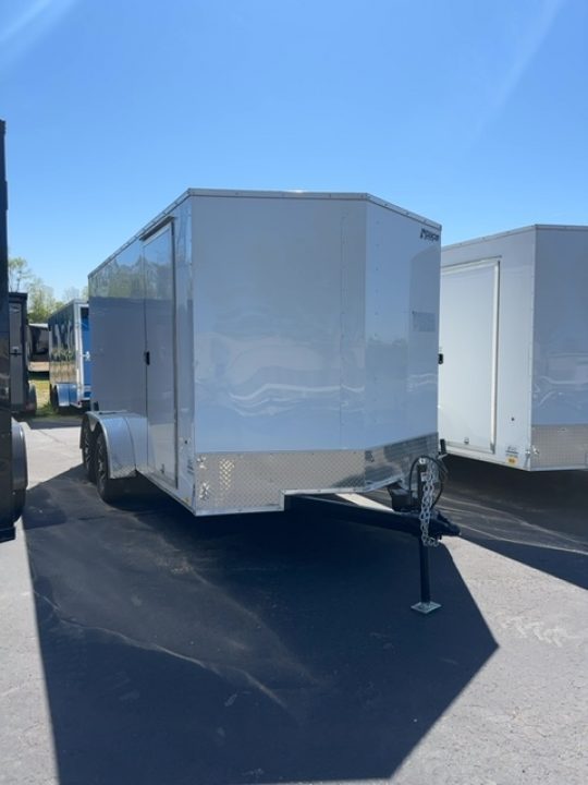 New Pace American 7 x 14 Outback DLX Flat Top V-Nose 7K