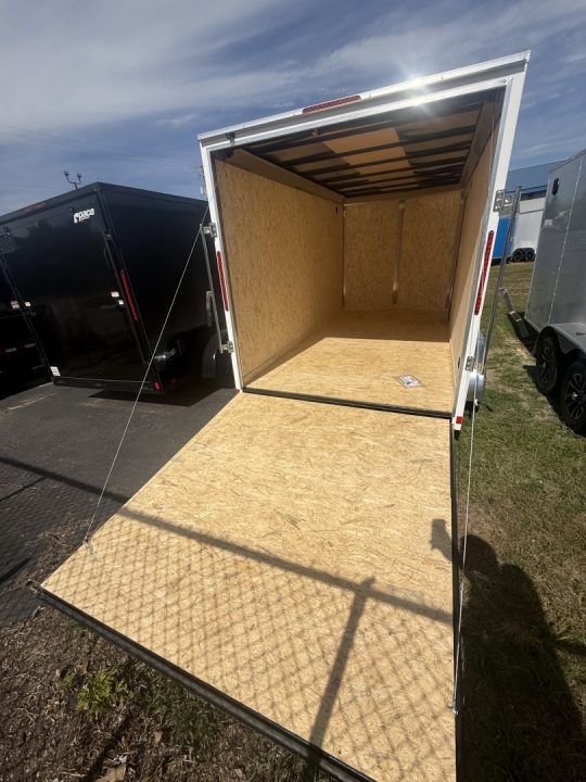 New 2026 Pace American 7 x 14 Outback DLX Flat Top V-Nose 7K