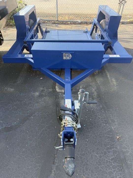 New 2025 Air Tow 52 x 8.5 Flatbed Drop Deck Trailer, 3.5K