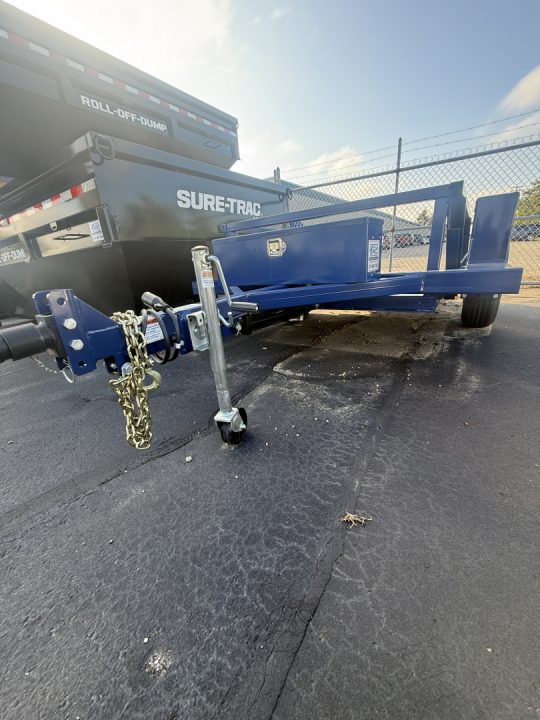New 2025 Air Tow 52 x 8.5 Flatbed Drop Deck Trailer, 3.5K