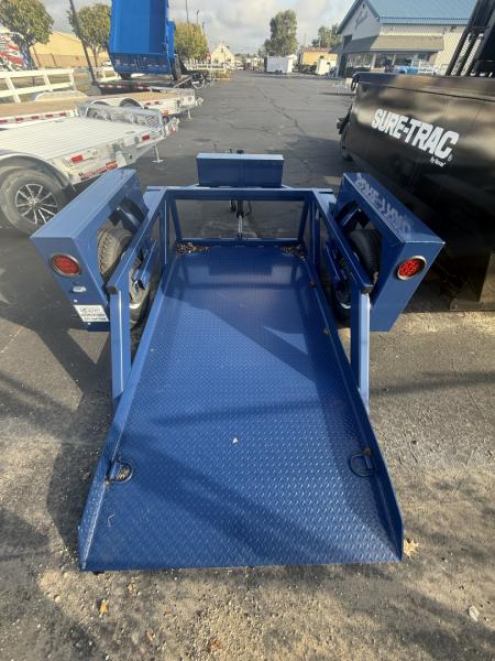 New 2025 Air Tow 52 x 8.5 Flatbed Drop Deck Trailer, 3.5K