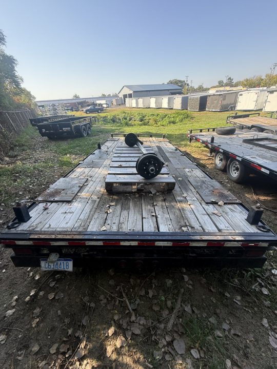 Used 2013 Sure-Trac 8.5 x 20 Low Profile Deckover Flatbed 10K