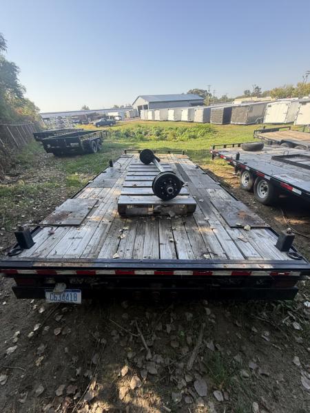 Used 2013 Sure-Trac 8.5 x 20 Low Profile Deckover Flatbed 10K
