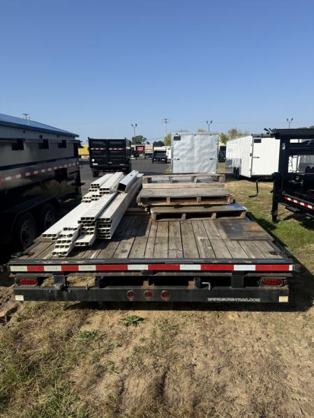Used 2014 Sure-Trac 8.5 x 20 Low Profile Deckover Flatbed 10K