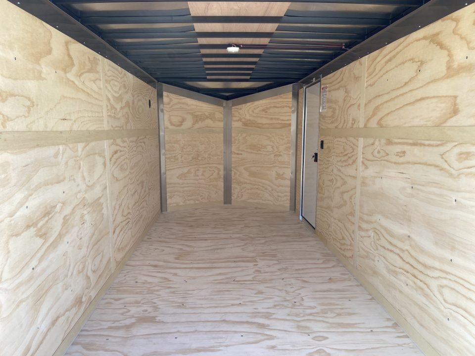 New United Trailers UJ 7X14 Enclosed Trailer