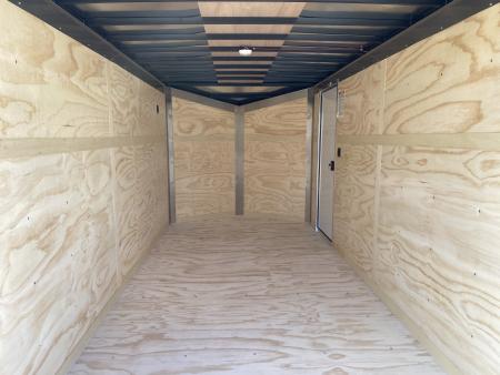 New United Trailers UJ 7X14 Enclosed Trailer