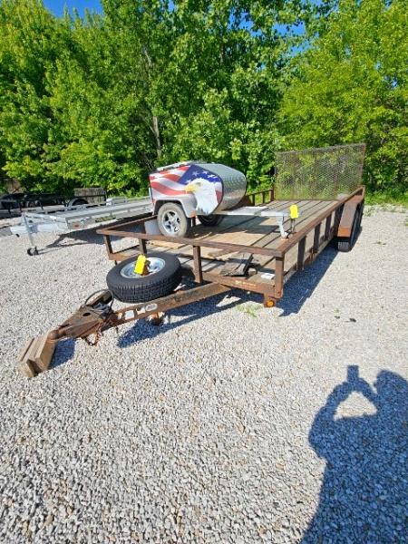 Used 2005 Liberty Industries 82 x 18 7K Utility Trailer