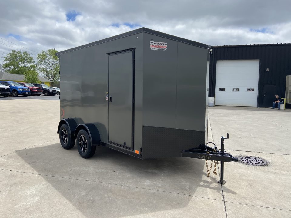 New United UJ-7X12 Enclosed Trailer