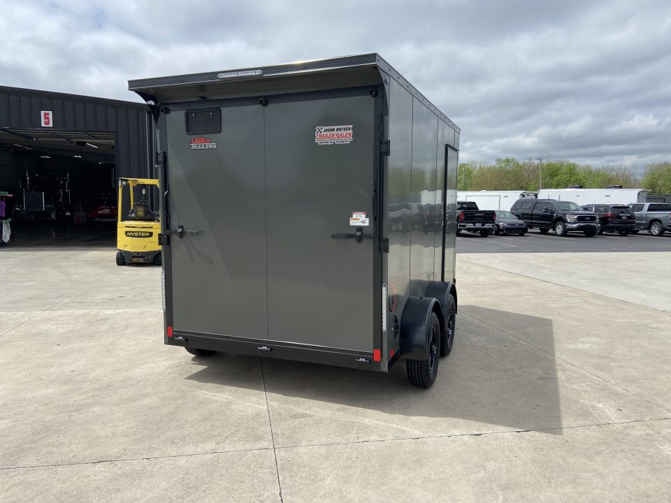 New United UJ-7X12 Enclosed Trailer