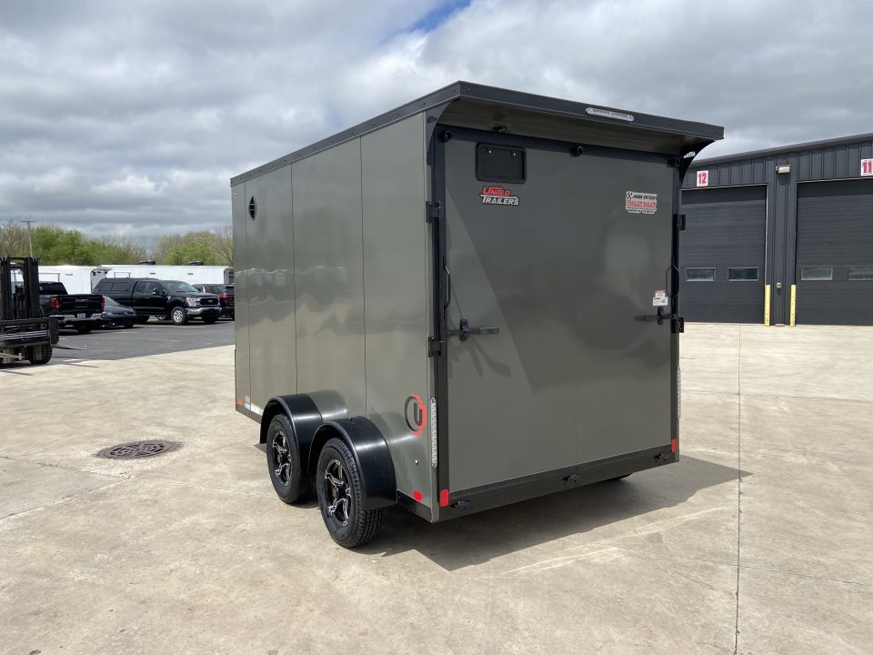 New United UJ-7X12 Enclosed Trailer