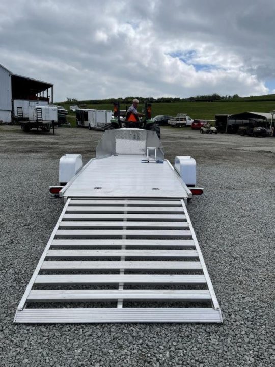 New 2027 Aluma 11' (1 Place) Trike Trailer w/ Pull Out Ramp