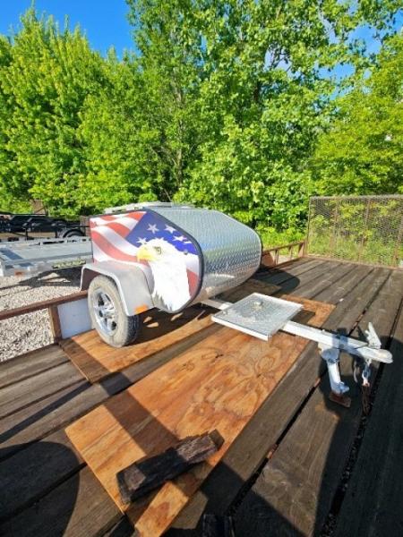 Used 2010 MICRO LITE PULL BEHIND MOTORCYCLE Cargo / Enclosed Trailer