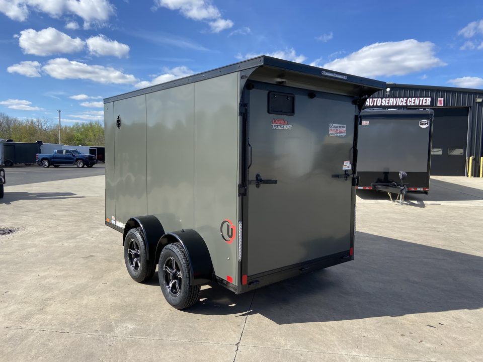 New United UJ-6X12 Enclosed Trailer