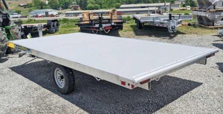 New 2027 Aluma 14' Raft Trailer w/ Roller & Winch