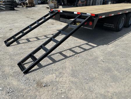 New 2026 Road Boss 25' Tandem Dual Gooseneck Flatbed Equipment Trailer