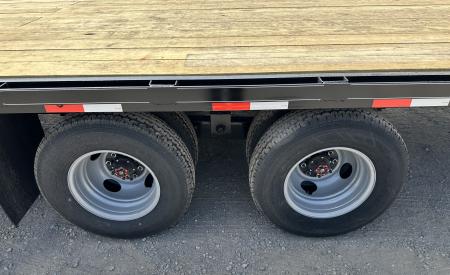 New 2026 Road Boss 25' Tandem Dual Gooseneck Flatbed Equipment Trailer