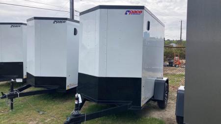 New 2026 Pace American 5x8 Cargo / Enclosed Trailer