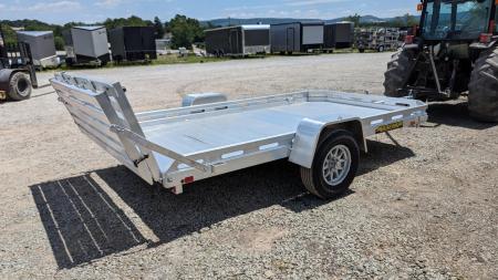 New 2027 ALUMA 6'5" x 10 HD Aluminum Utility w/ Bi-Fold Gate