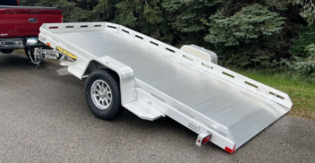 New 2027 Aluma 6'5" x 12 HD Aluminum Tilt Trailer